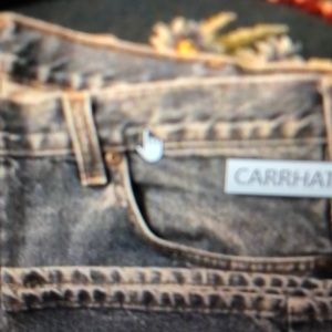 MENS CARRHART JEANS 38x34